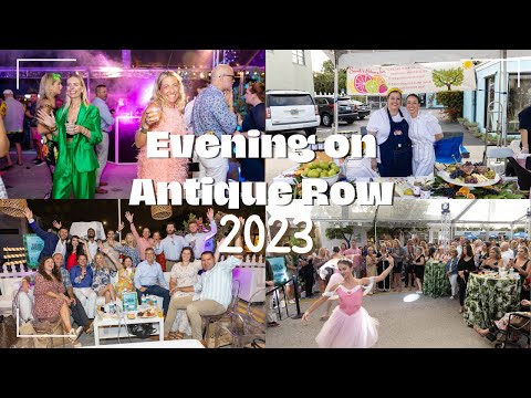 Evening on Antique Row 2023