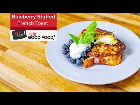 Blueberry Stuffed French Toast