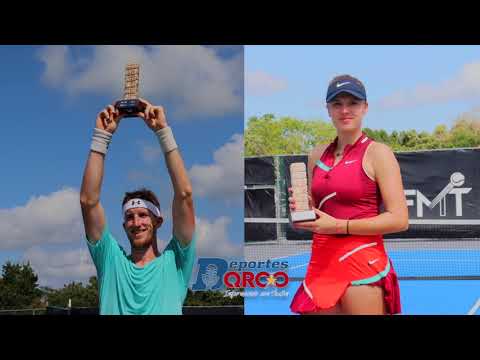 Keegan Smith y Linda Fruhvirtova se coronan en el ITF World Tennis Tour ‘Cancún 2022’