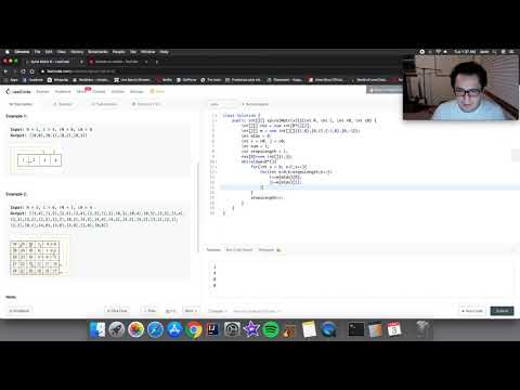 885. Spiral Matrix III