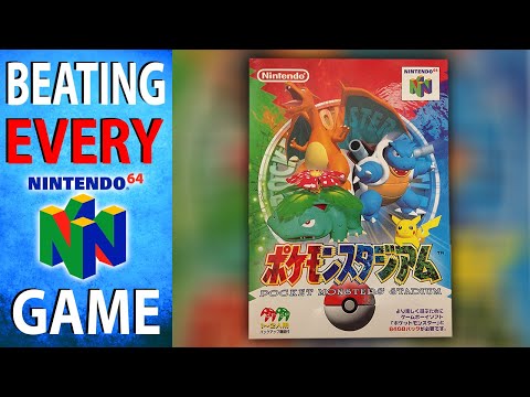 Beating EVERY N64 Game - Pocket Monsters Stadium (33/394)
