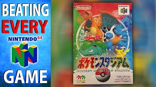 Beating EVERY N64 Game - Pocket Monsters Stadium (33/394)
