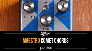 Video thumbnail for The only Chorus you'll ever need! - Maestro Comet Chorus by Max Guitar B.V.