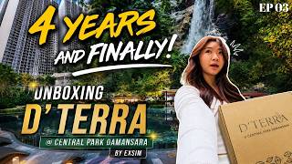 【D'Terra UNBOXING】 4 YEARS LATER... WAS IT WORTH THE WAIT Greenery Waterfall View Condo in PJ !