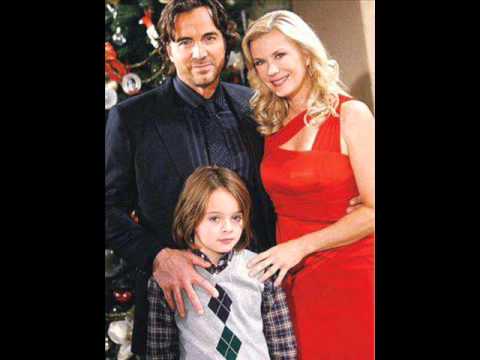 B&B RJ RECAST CHRISTMAS 2013 PIC Bold Beautiful Ridge Brooke Katherine Kelly Lang AMC Zach 12-18-13