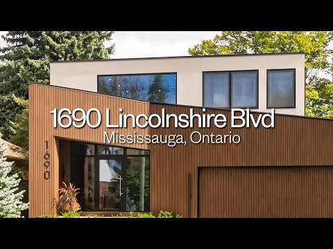 1690 Lincolnshire Boulevard Modern Home Mississauga