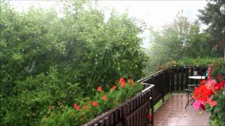 preview picture of video 'Toča - Hailstorm 23.06.2011'