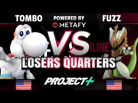 FPS4 Online - Tombo (Yoshi) vs. GS | Fuzz (Mewtwo) - Project+ Losers Quarters