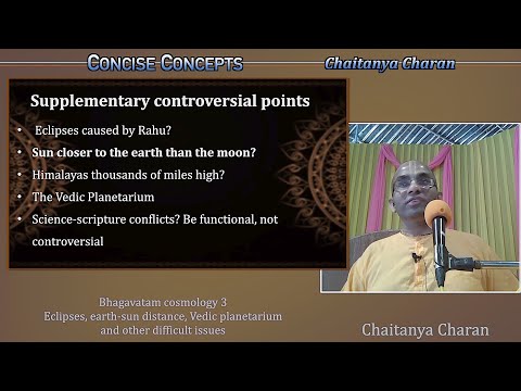 Understanding why Bhagavatam considers Sun to be closer to the earth than the moon Chaitanya Charan