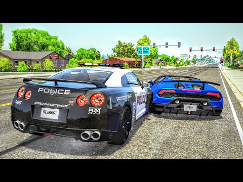 Preposterous Police Chases 27/04/2022 - BeamNG.Drive