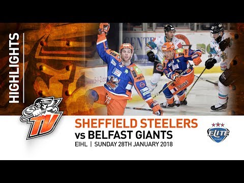 Sheffield Steelers v Belfast Giants - EIHL - 28th January 2018