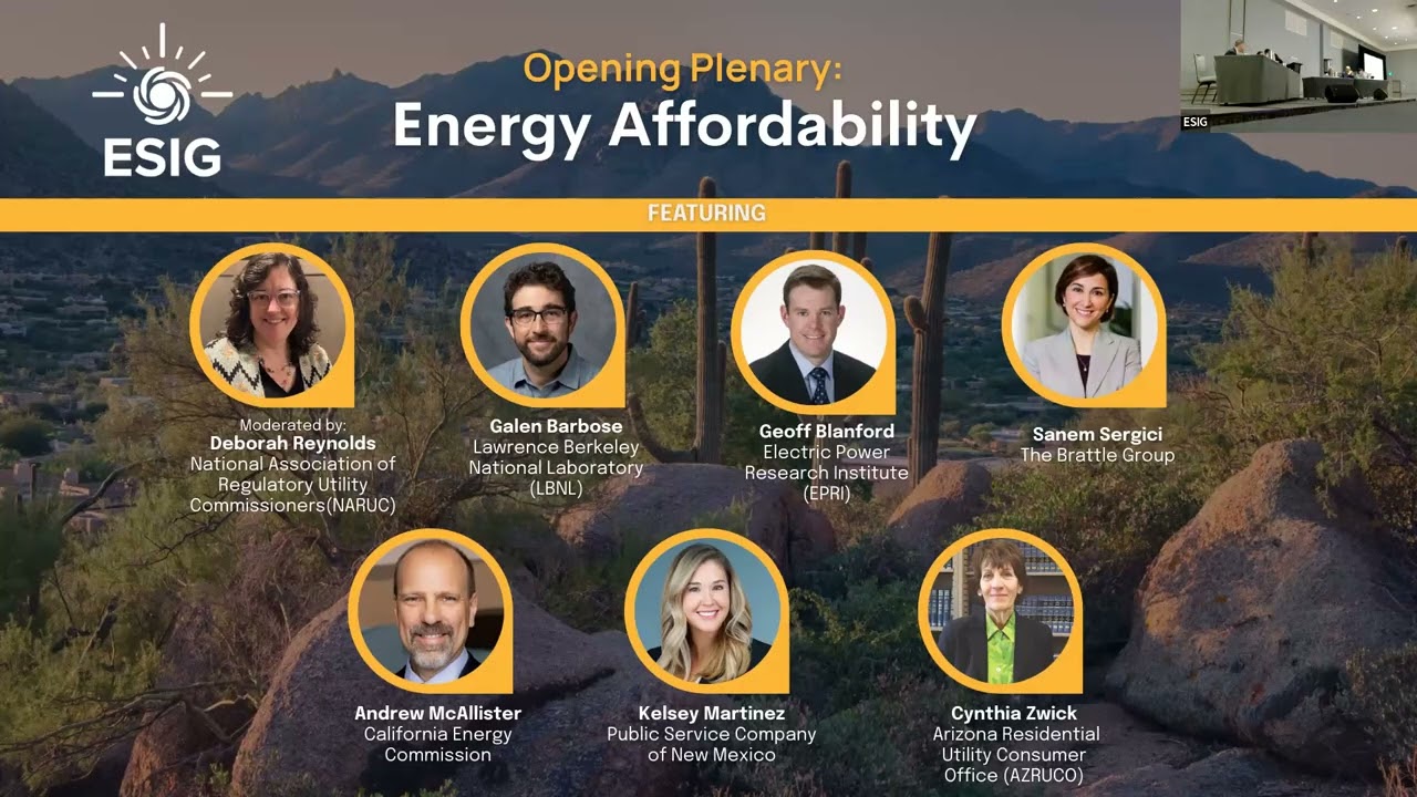 2026 Spring Technical Workshop: Opening Plenary