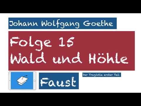 Faust, Wald und Höhle, Goethe
