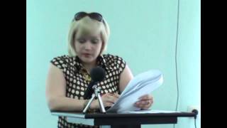 preview picture of video 'Татьяна Дубицкая о результатах БАКа 2013 в Бельцах'