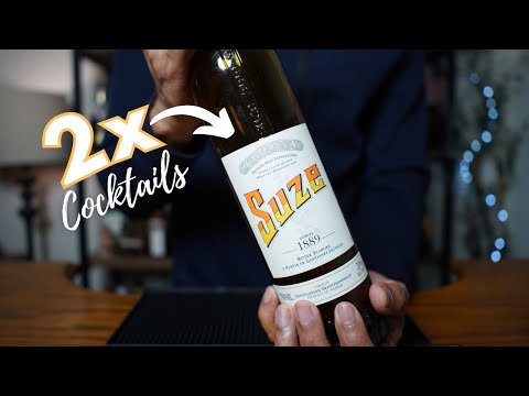 2x GENTIAN LIQUEUR Cocktails ★ One Shaken & One Stirred (feat: Suze)