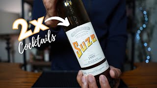 2x GENTIAN LIQUEUR Cocktails ★ One Shaken & One Stirred (feat: Suze)