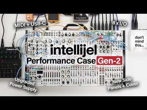 Intellijel Intellijel - 7U Performance Case Gen-2 Silver Eurorack image 2