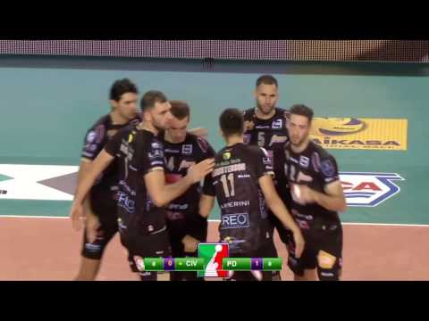 Gli highlights di Cucine Lube Civitanova - Kioene Padova 3-2