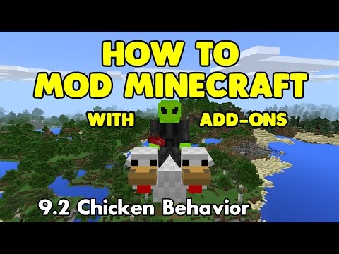 9.2 How to Mod Minecraft with Add-Ons - Chicken Behavior