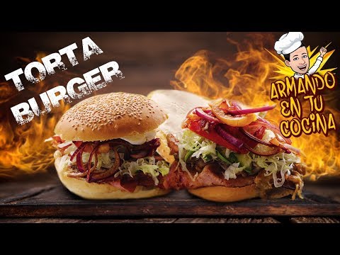 HAMBURGUESA ESTILO WESTERN BACON HECHA EN CASA Video