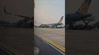 베트남항공 항공기 in 하노이 공항 Vietnam Airlines