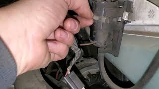 1991 Chevy G Van Washer pump testing and replacement
