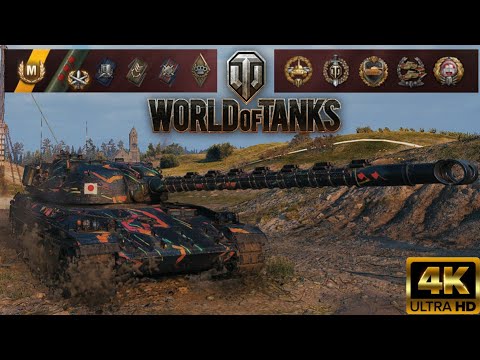Type 68 - Murovanka map - 8,6k damage - 6 kills World of Tanks replay 4K #type68