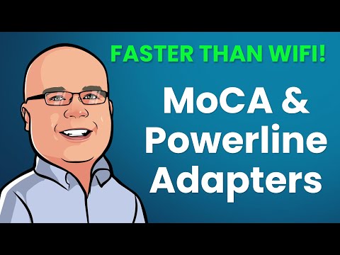 Speeding up my Internet WiFi with MoCA and Powerline adapters
