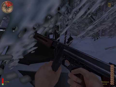 Medal Of Honor Allied Assault (PC, 2002) Миссия 6.1 The Siegfried Forest Flak Guns