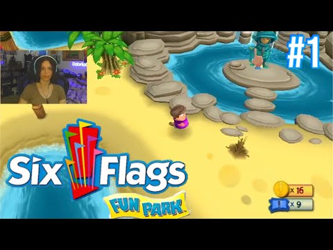 Six Flags Fun Park Let's Play Walkthrough Part 1: The Mayor, Planting Pete, Unlucky Lew