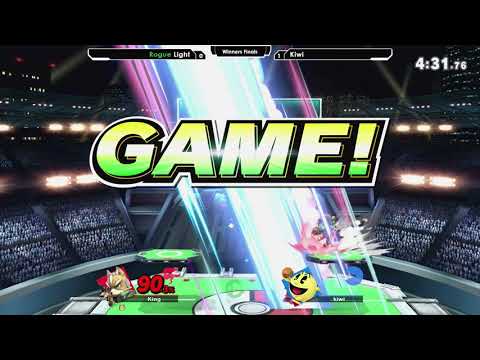 Smash Ultimate: Rogue | Light (Fox) V Kiwi (Pacman) - Synthesis 17 Tournament SSBU