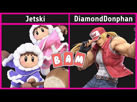 Smash @ BAM Cards 13 - Jetski (Ice Climbers) vs. DiamondDonphan (Terry) - SSBU Tournament