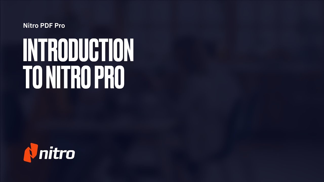Nitro Pro: Overview