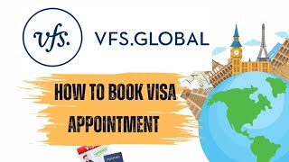 Vfs global Visa appointment booking 2004 || vfs appointment
