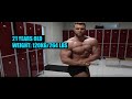 120kg offseason Posing Practice|INSANE LEG DAY FOR MASS