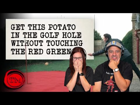 Taskmaster - Get This Potato in This Golf Hole Without Touching the Green REACTION