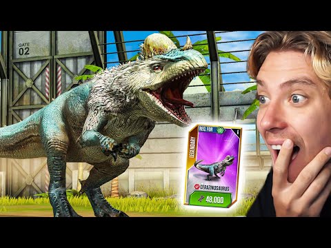 Unlocking a SUPER HYBRID in Jurassic World The Game!!