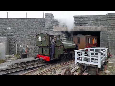 Sir Haydn at talyllyn railway  on the 24.8.22