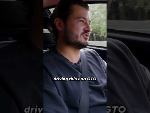 The Ferrari 288 GTO Was the First of Its Kind