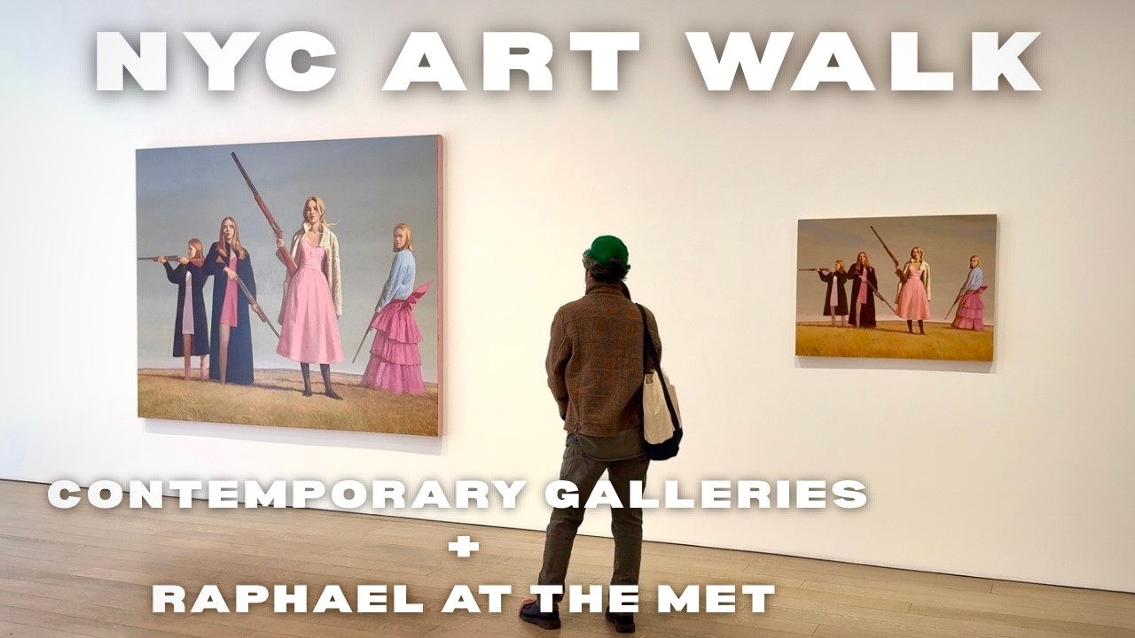 NYC Art Galleries Walk + Raphael: Sublime Poetry at The Met (Just Opened!)