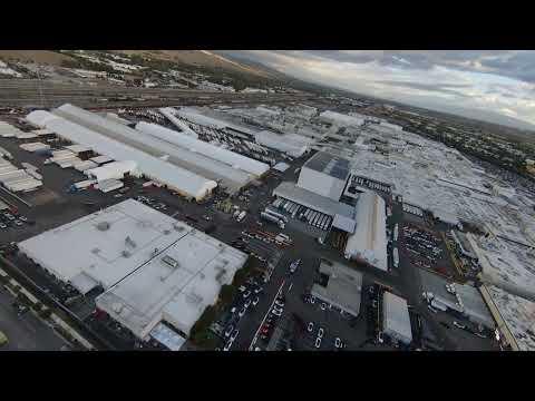 Tesla Fremont Drone Flyover 9/19/2022
