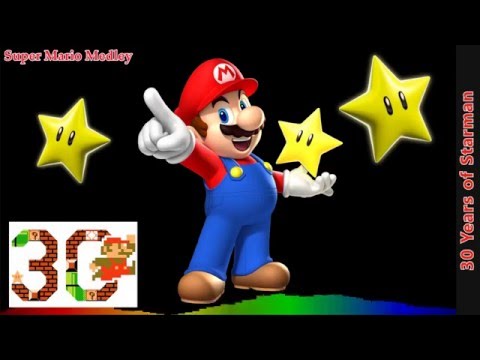 Super Mario Remix - 30 Years of Starman [Super Mario Medley]