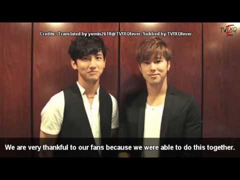 [Eng Subs] 130829 PIA Interview about TVXQ's New Song SCREAM