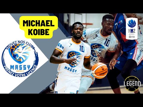 MICHAEL KOIBE MASSY BASKETBALL NM2 FRANCE HIGHLIGHTS 2021/2022
