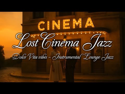 Thumbnail for Lost Jazz Gems of Italian Cinema 🎷 | 1950s & 60s Dolce Vita Jazz Lounge by Italian jazz