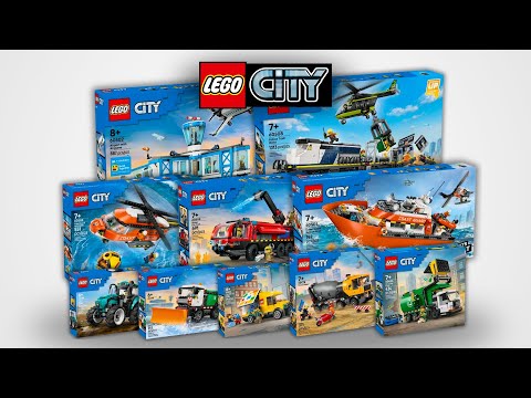 NEW! LEGO City 2026 – All sets for the new year at a glance 🚨