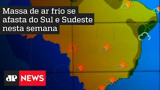 Frio segue no Sul e Sudeste, mas temperaturas podem subir, diz Climatempo