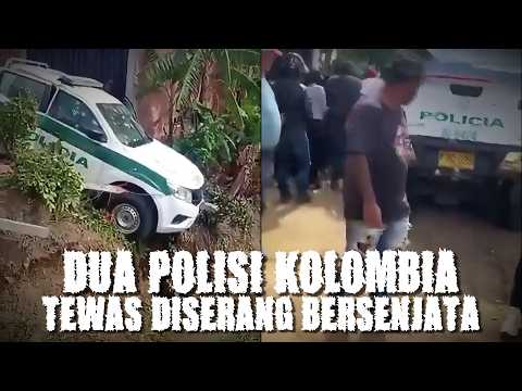 Dua Polisi Kolombia Tewas Diserang Bersenjata di Ábrego, Norte de Santander