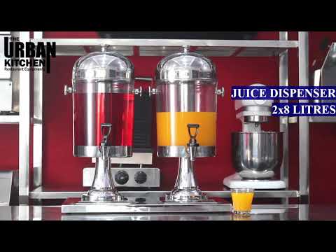 Single jar juice dispenser, capacity: 8 ltr