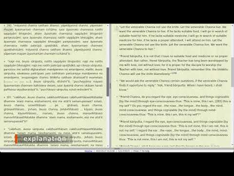 MN 144 (Advice to Channa) and Q&A